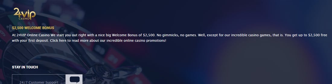 24VIP casino review