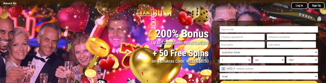 Grand rush no deposit casino bonus codes for existing players 2021 season