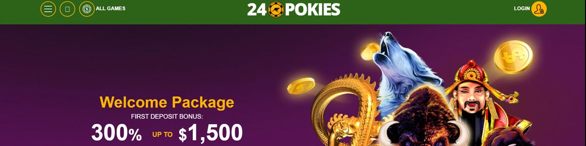 24 pokies casino