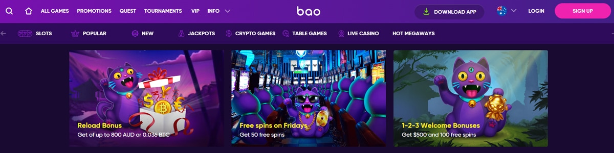 Bao casino games