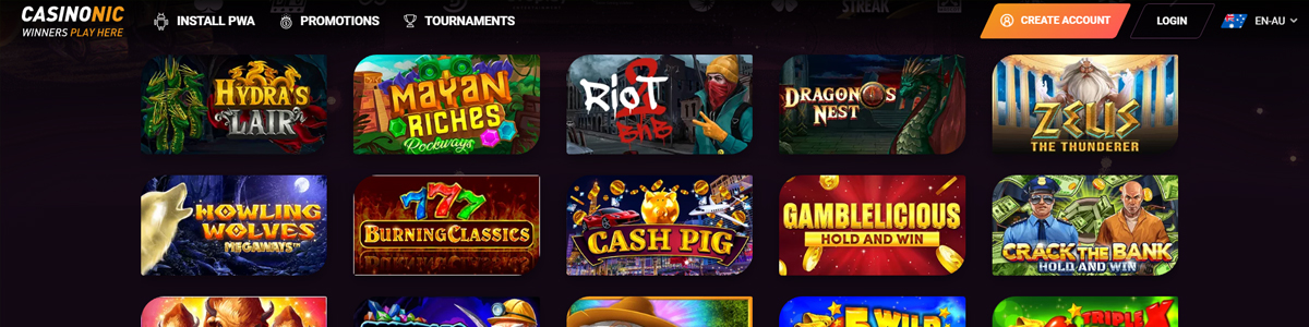 Casinonic casino review