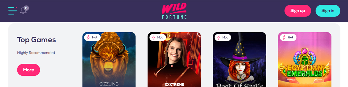 Wild Fortune casino Australia
