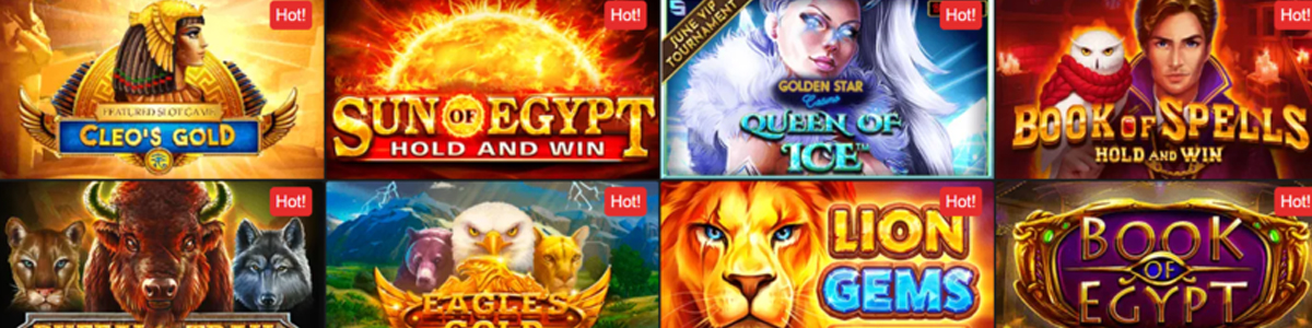 golden star casino games