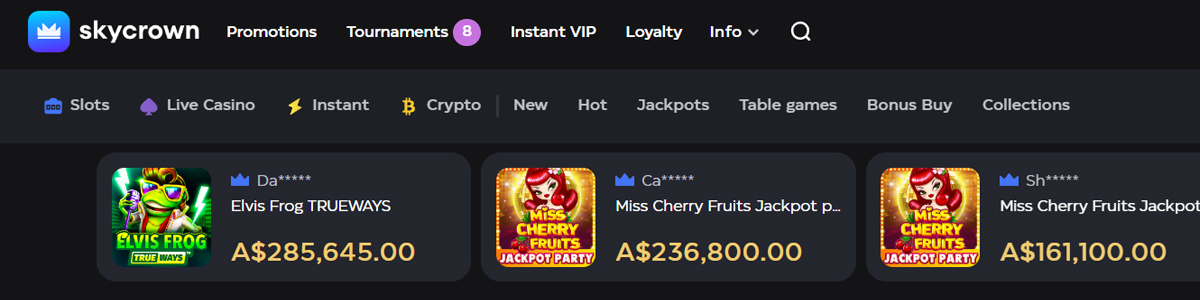 skycrown casino no deposit bonus