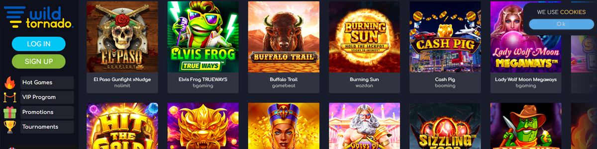 WildTornado Casino No Deposit Bonus Codes 2023: 25 Free Spins