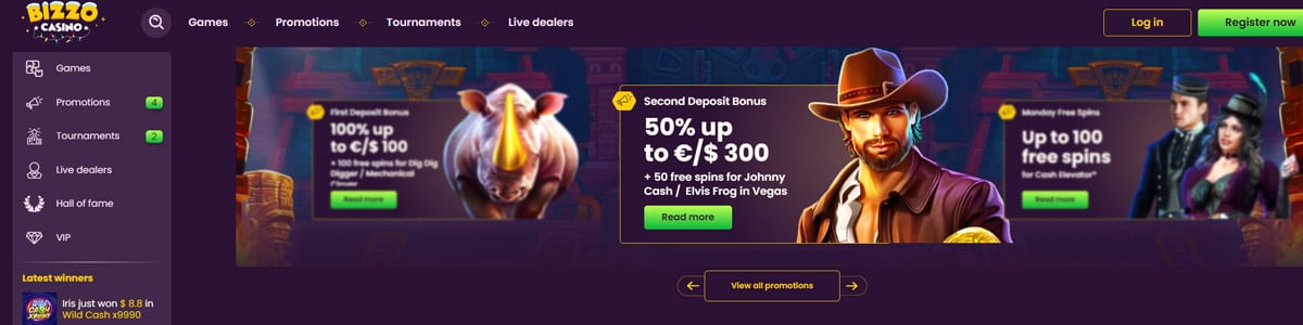 Bizzo casino review