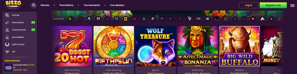 Bizzo online casino