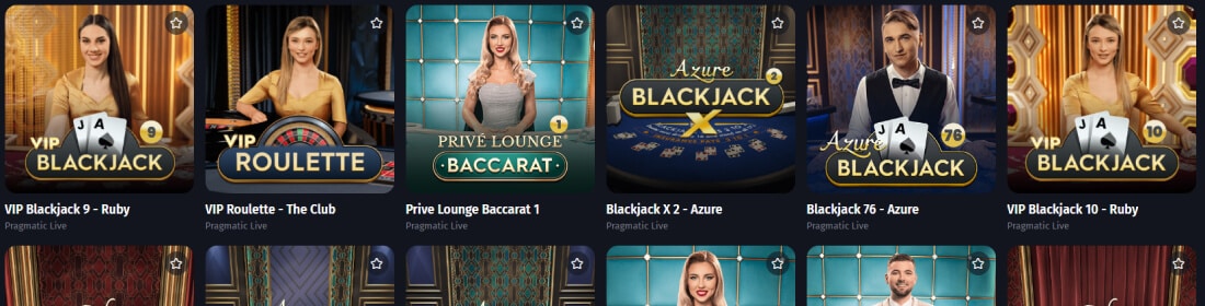 WinShark Casino Live Dealer