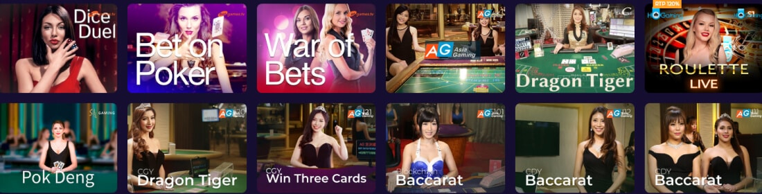 iWild Casino Live Dealer