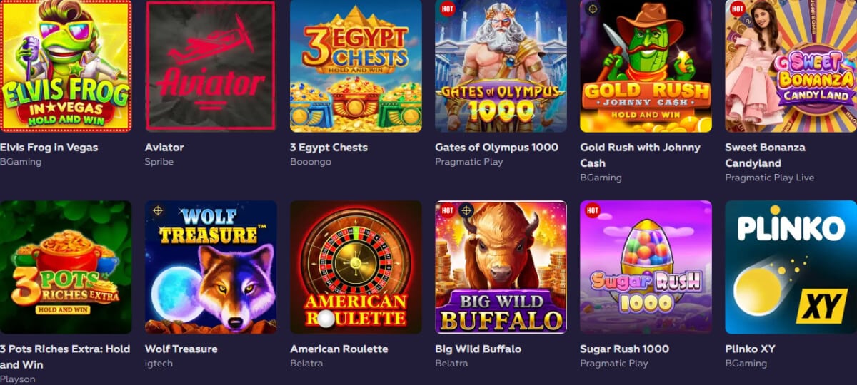 Playfina Casino Games