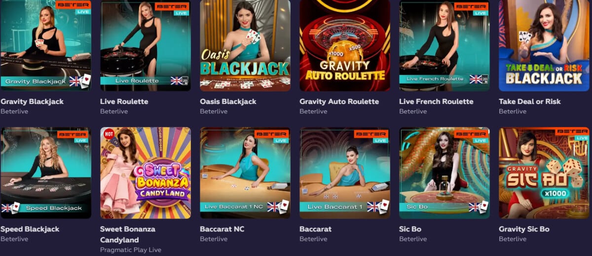 Playfina Casino Live Dealer