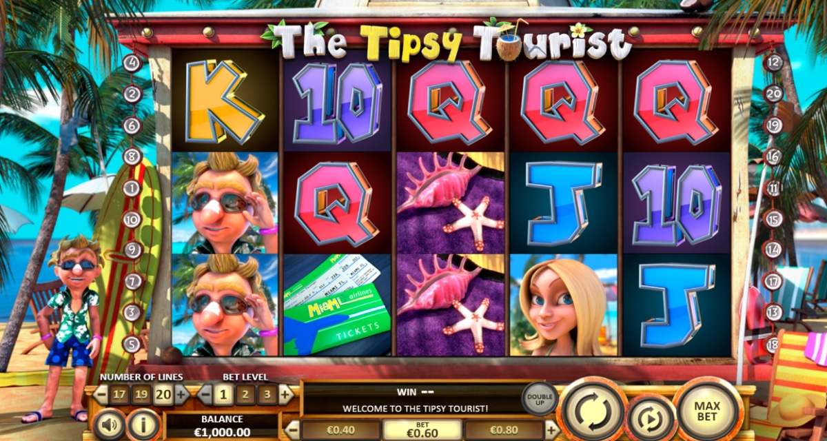 The Tipsy Tourist Slot by Betsoft